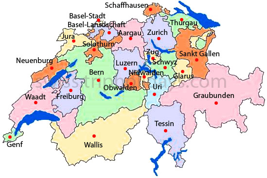 plan de Schaffhausen