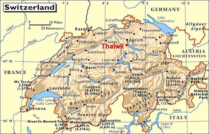 swiss plan Thalwil