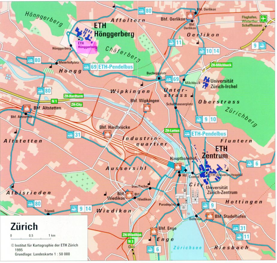 Zurich ville plan