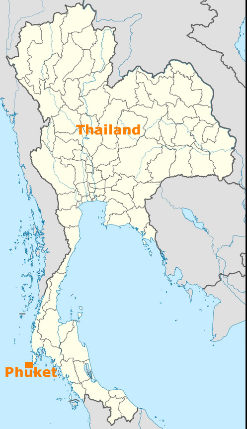 thailande phuket carte