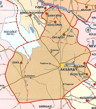 aksaray ville plan