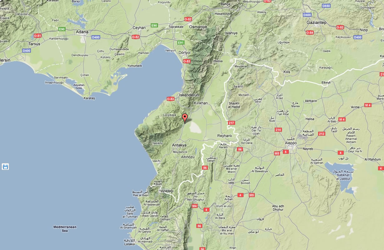 antakya terrain plan