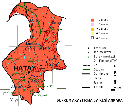 antakya terrequake plan