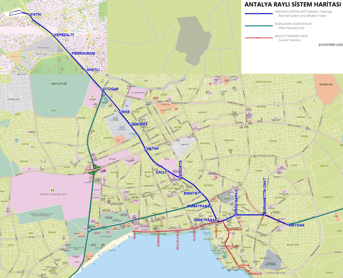 antalya subway plan