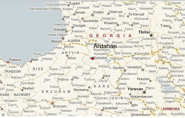 ardahan province plan turquie