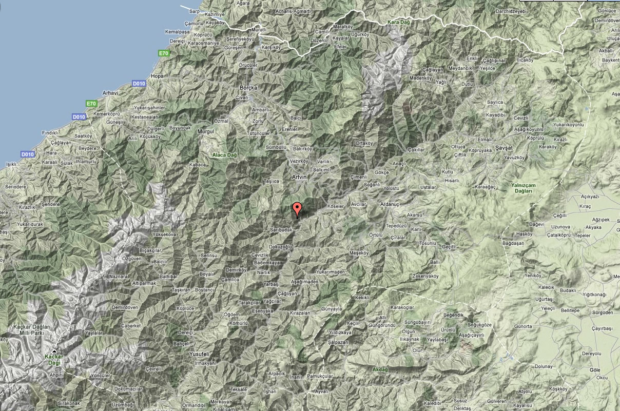 artvin terrain plan