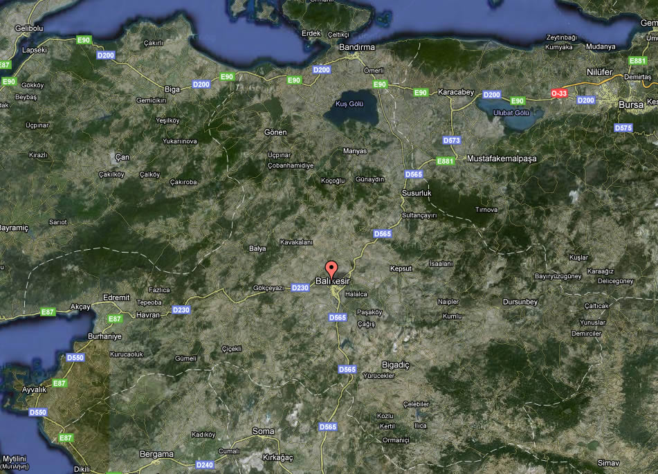 balikesir satellite plan