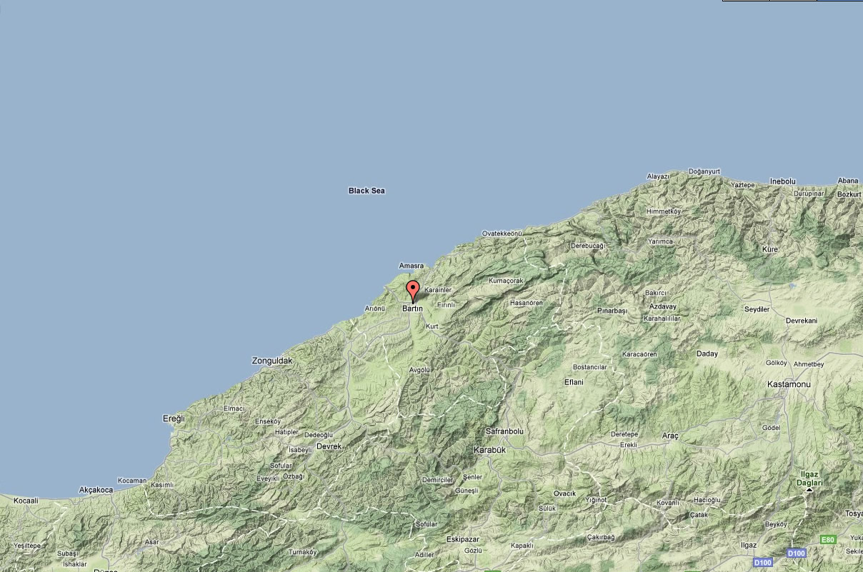 bartin terrain plan