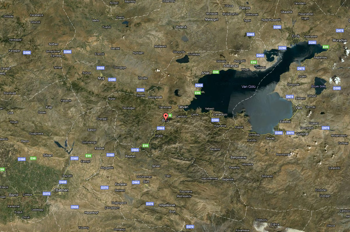 bitlis satellite image