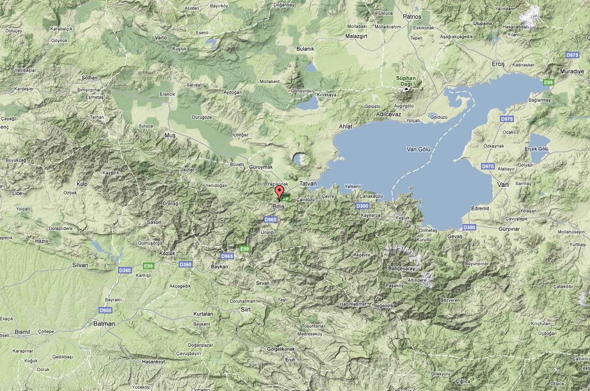 bitlis terrain plan