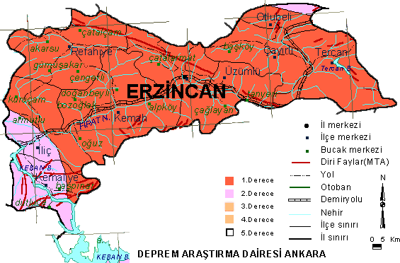 erzincan terrequake plan