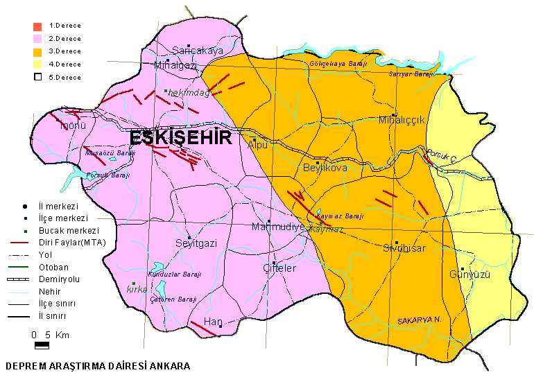 eskisehir terrequake plan