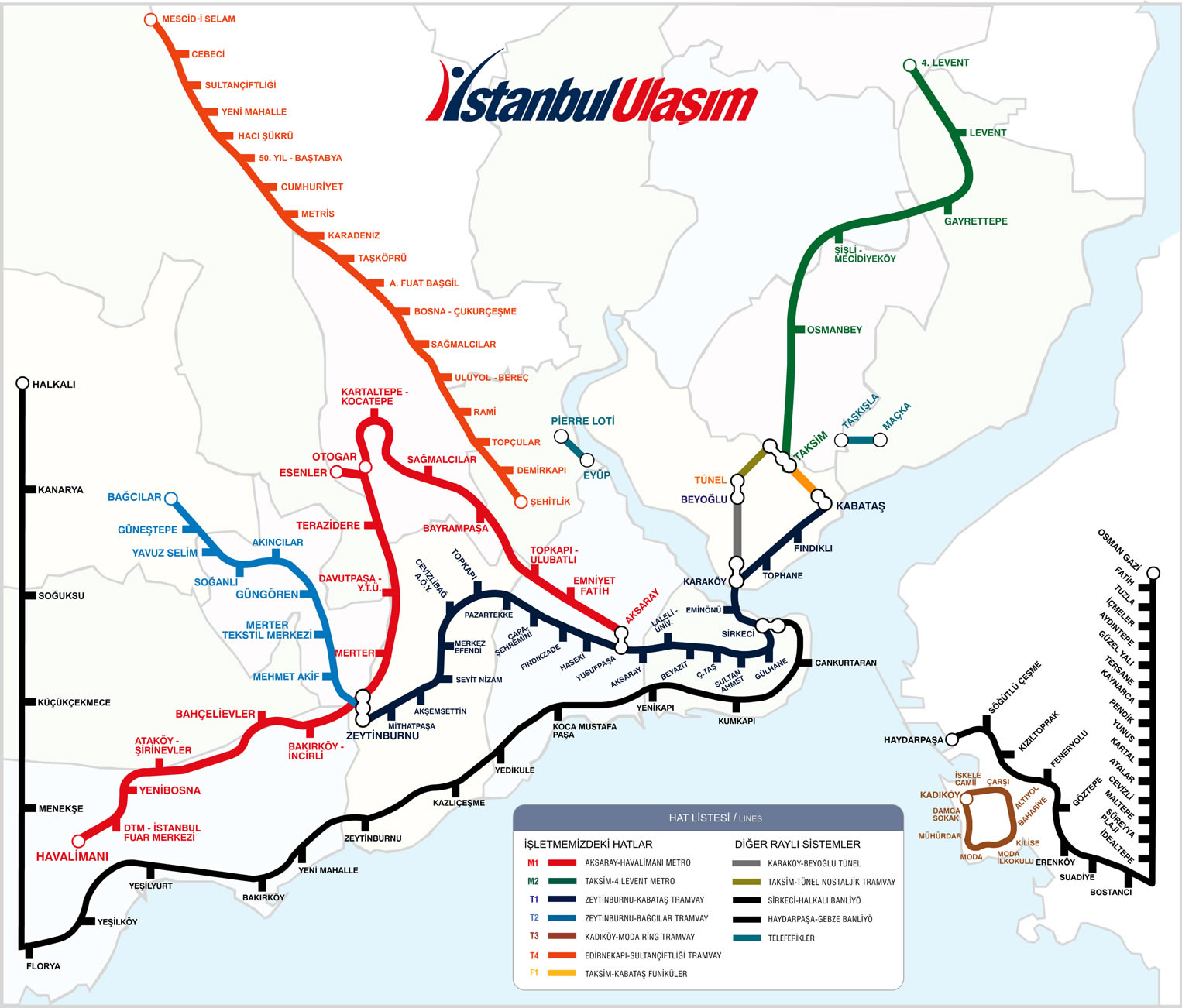 istanbul metro plan