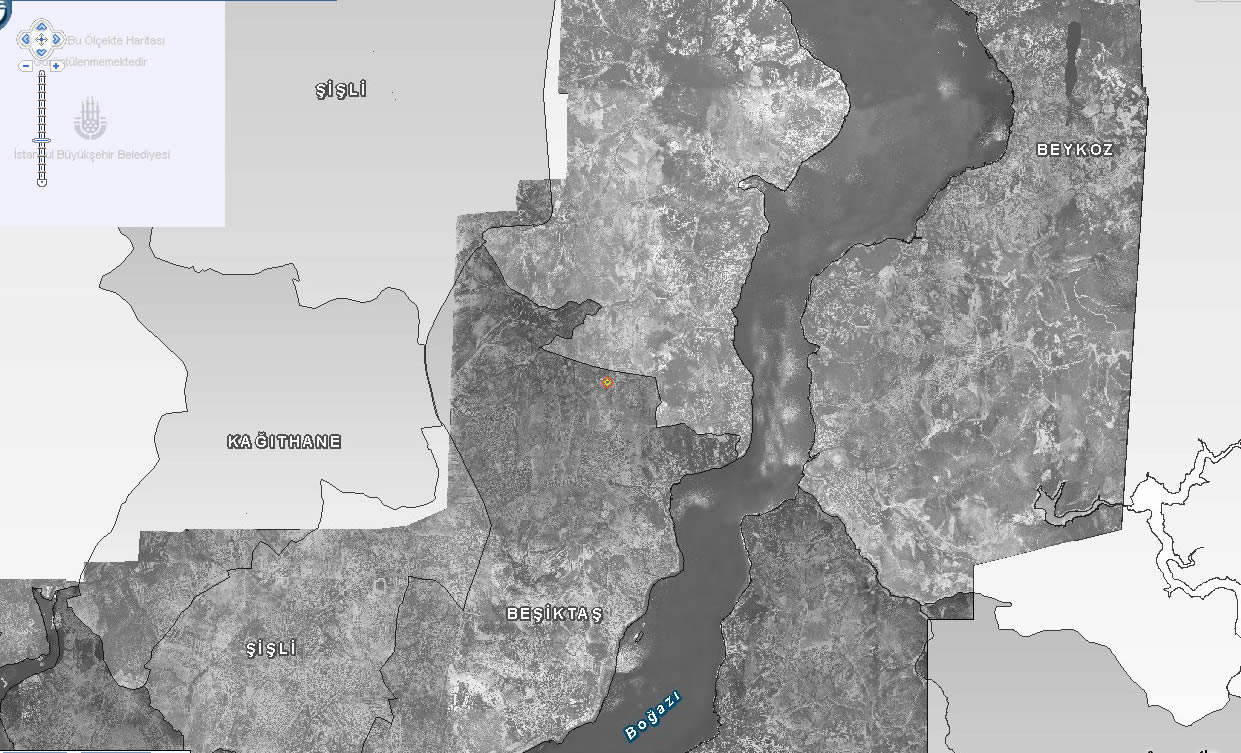 istanbul plan 1966 bosphorus