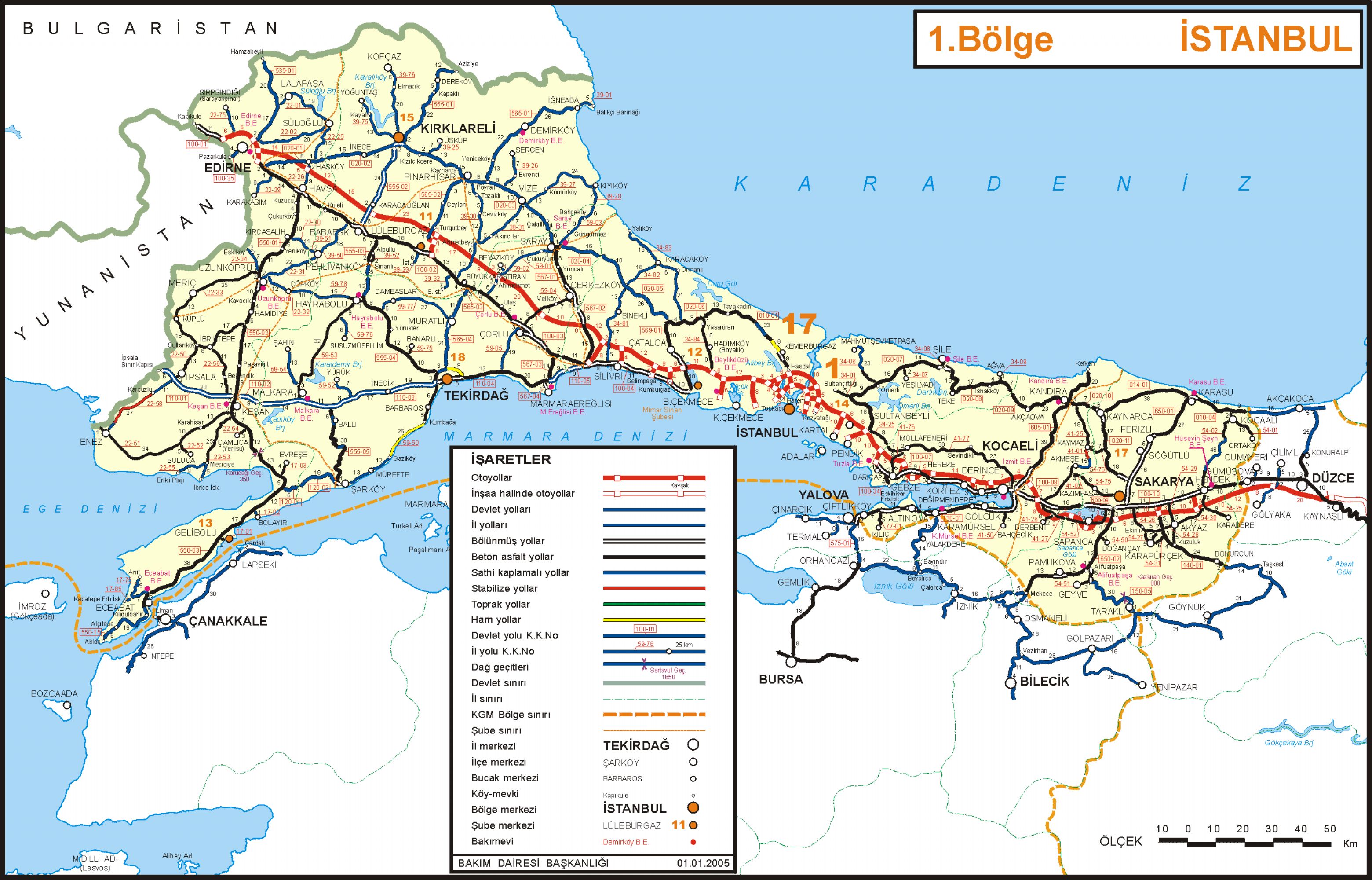 route plan istanbul sakarya canakkale