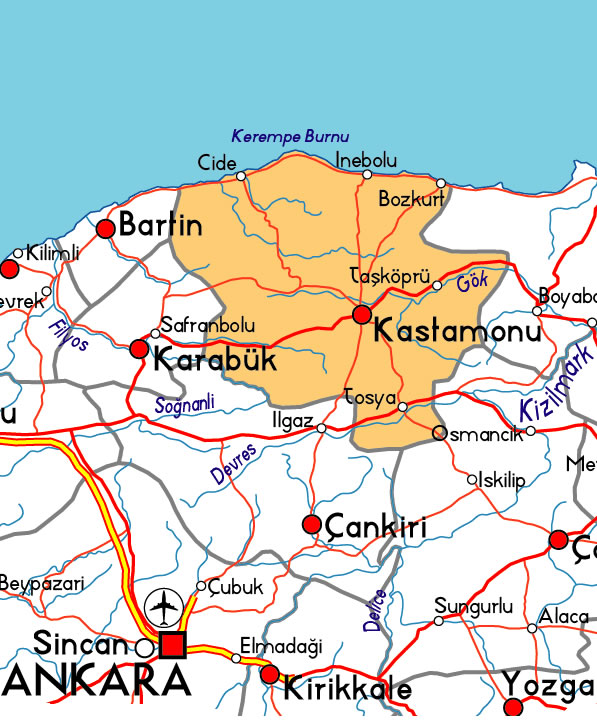 kastamonu fleuves plan