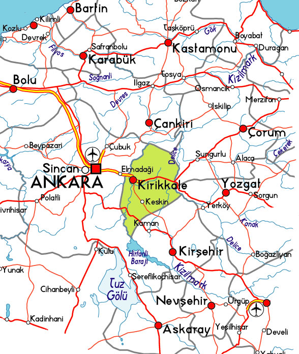 kirikkale plan ankara