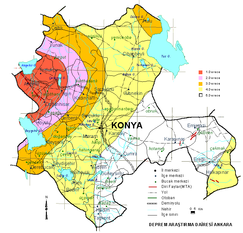 konya terrequake plan