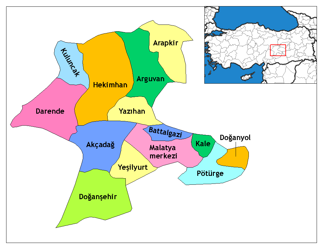 malatya les villes plan