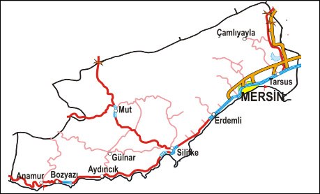 mersin coast plan