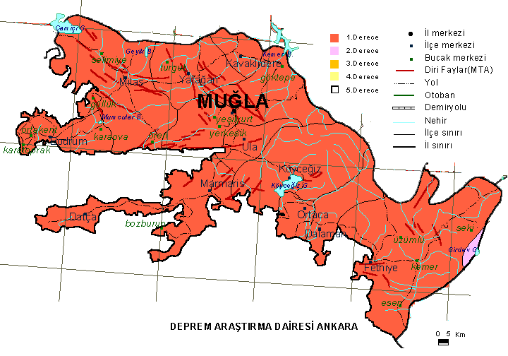 mugla terrequake plan