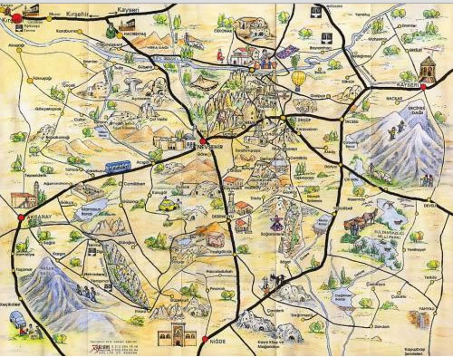 nevsehir tourisme plan