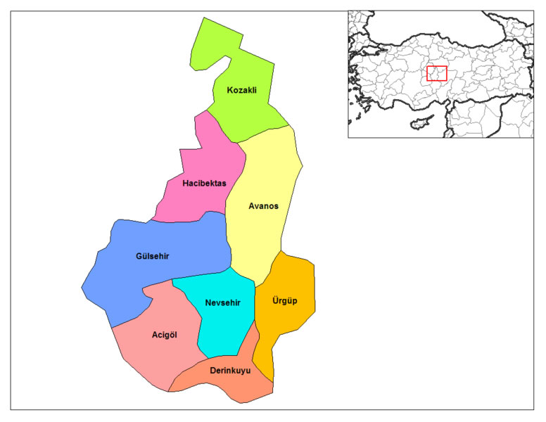 plan de nevsehir