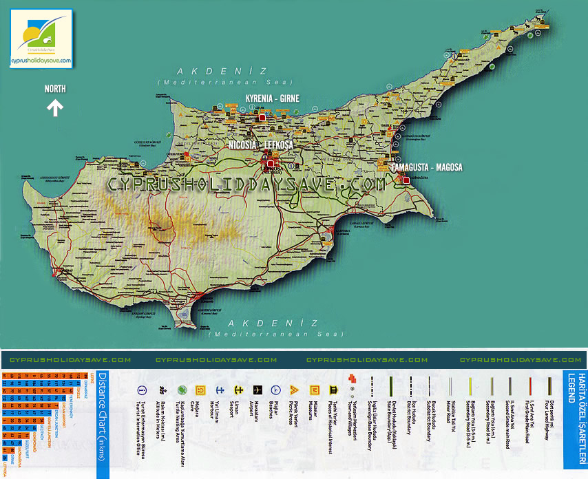 Chypre du Nord plan