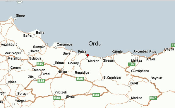 ordu route plan