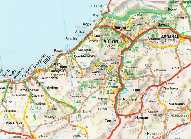 rize route plan