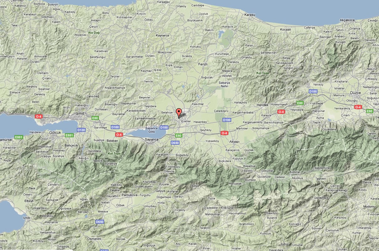 sakarya terrain plan