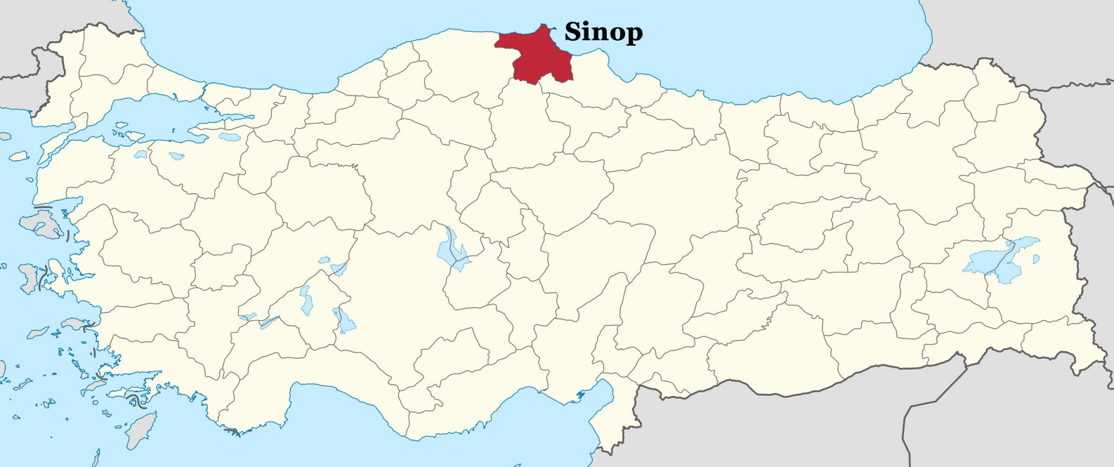 ou est sinop en turquie