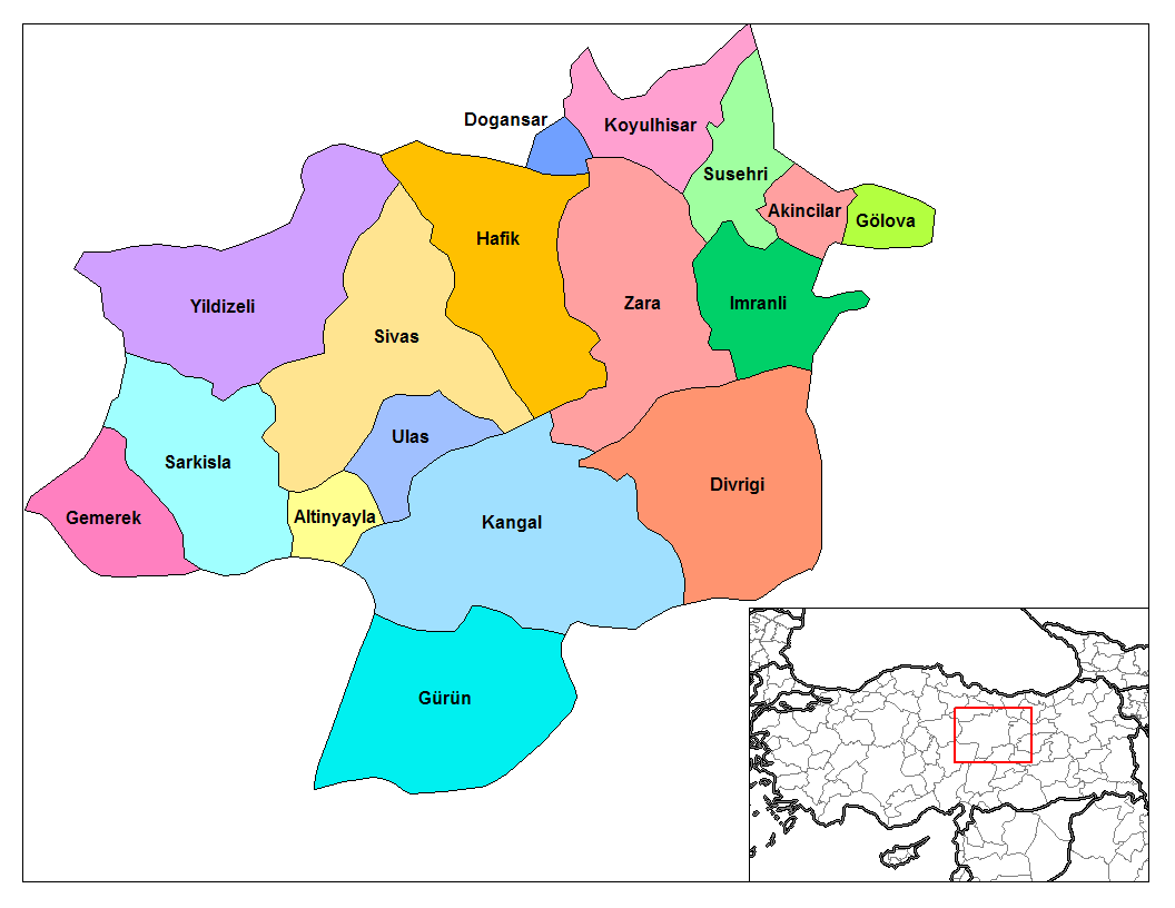 sivas les villes plan