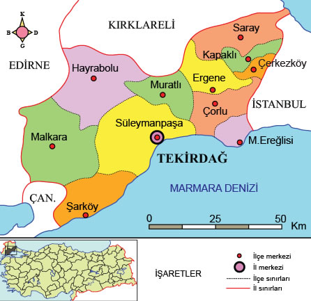 tekirdag ville plan