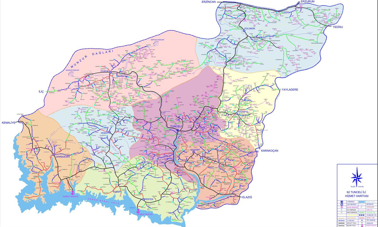 tunceli province plan