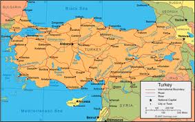 turquie politique carte