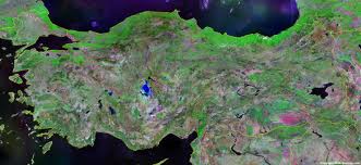 turquie satellite carte