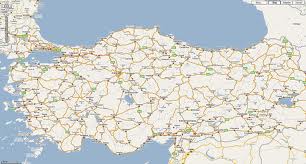 turquie google carte