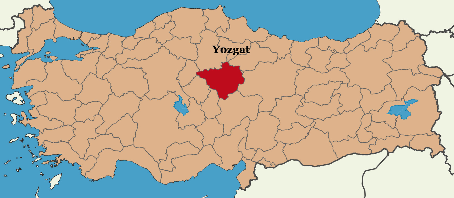 ou est yozgat en turquie