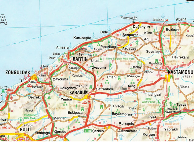 zonguldak autoroute plan