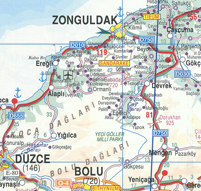 zonguldak road plan