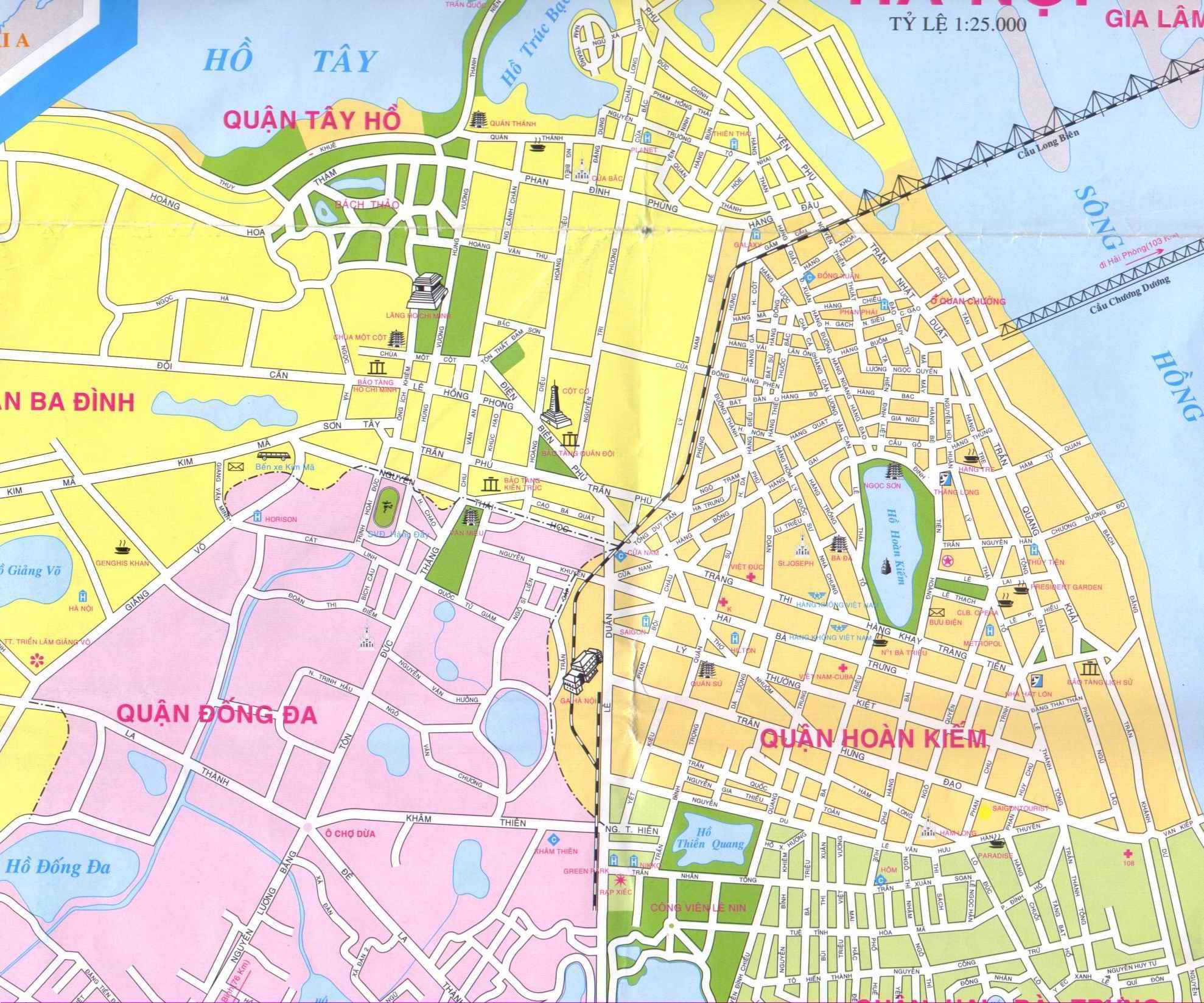 Hanoi ville plan