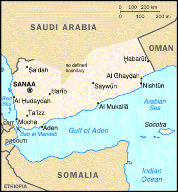 yemen carte