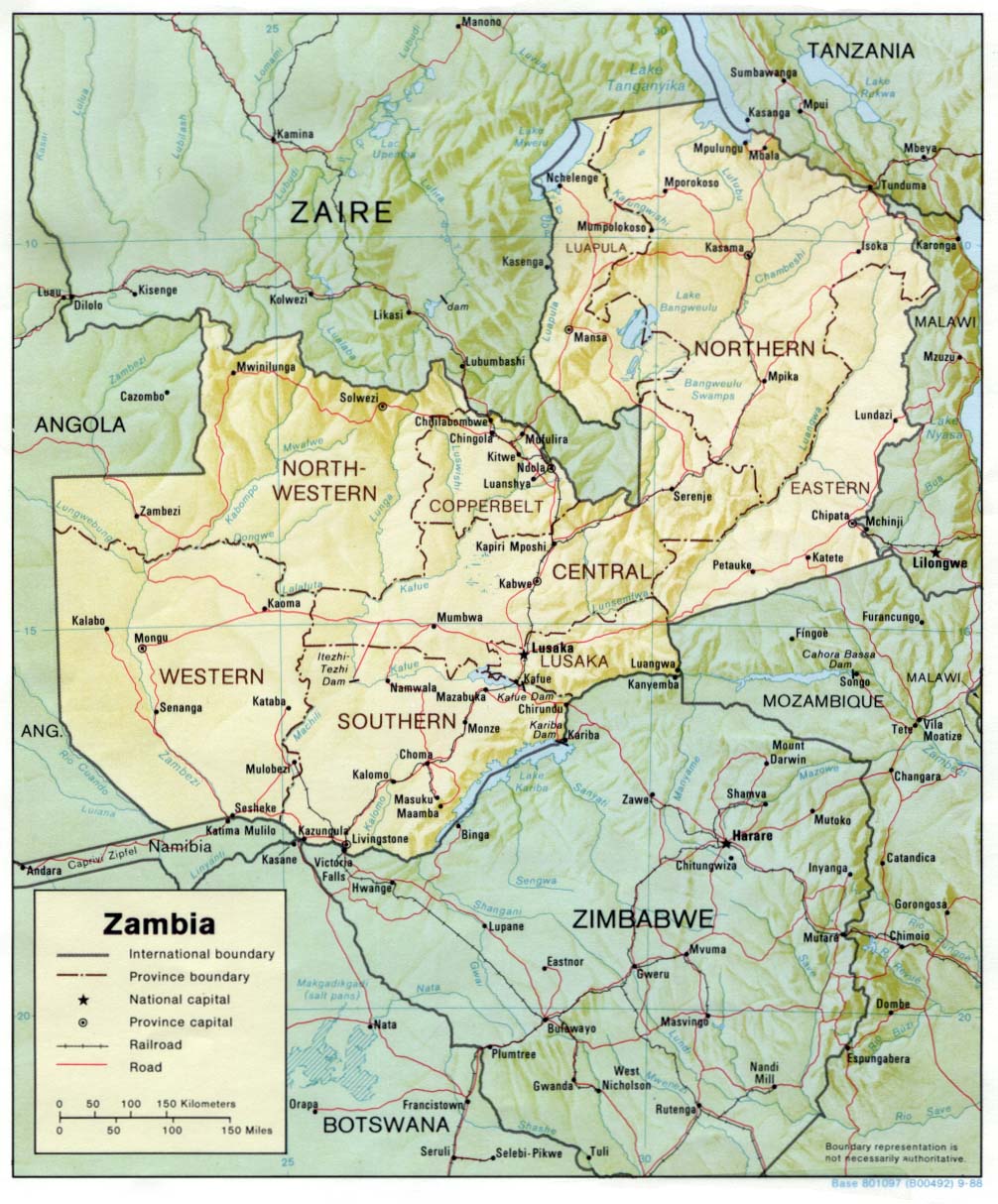 zambie soulagement carte