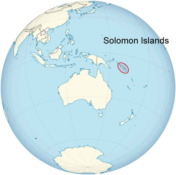 Où est le Iles Salomon dans le monde