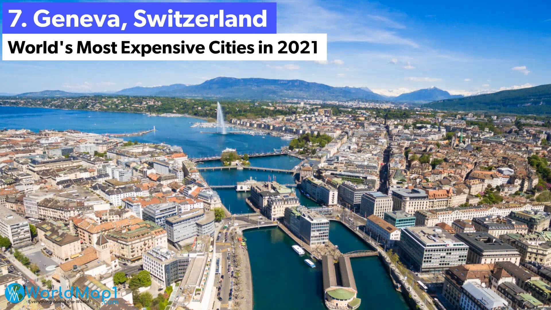 Les villes les plus chères du monde - Geneva, Suisse