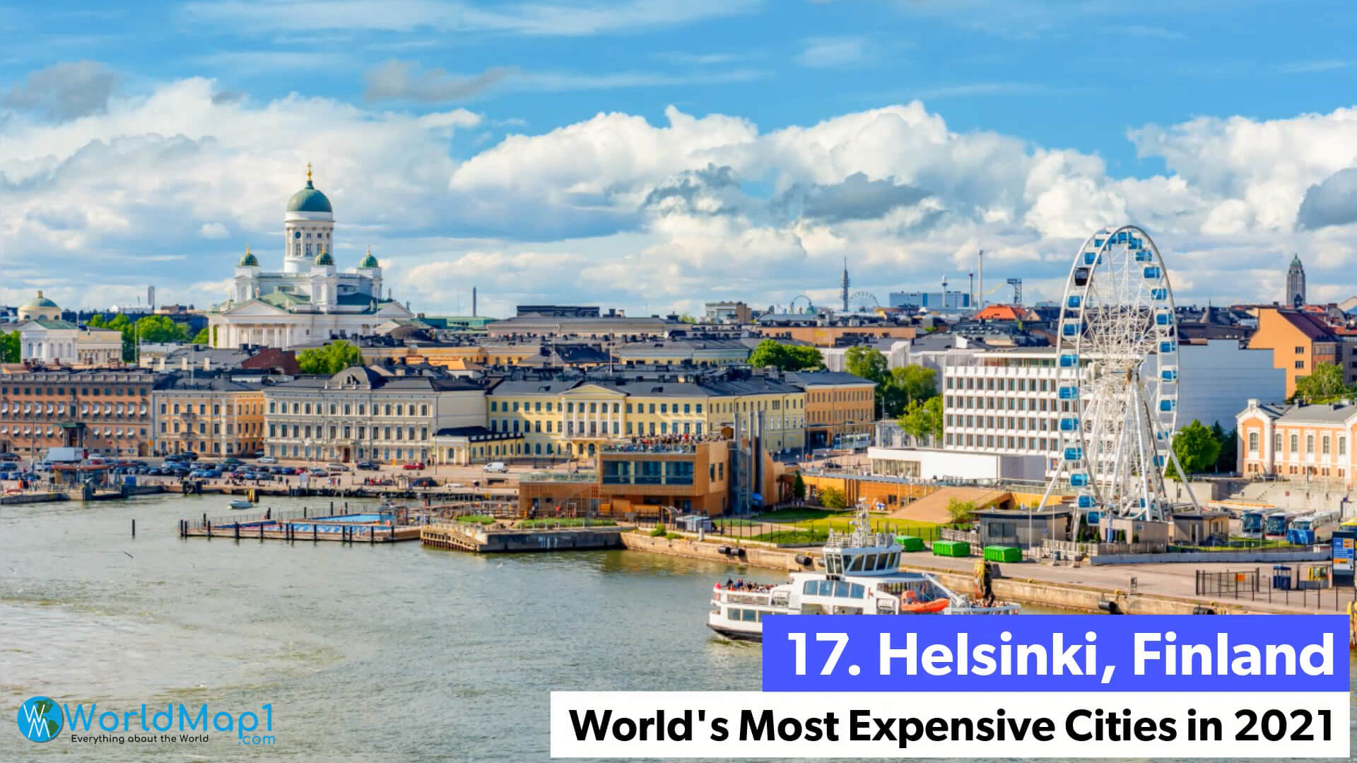 Les villes les plus chères du monde - Helsinki, Finlande