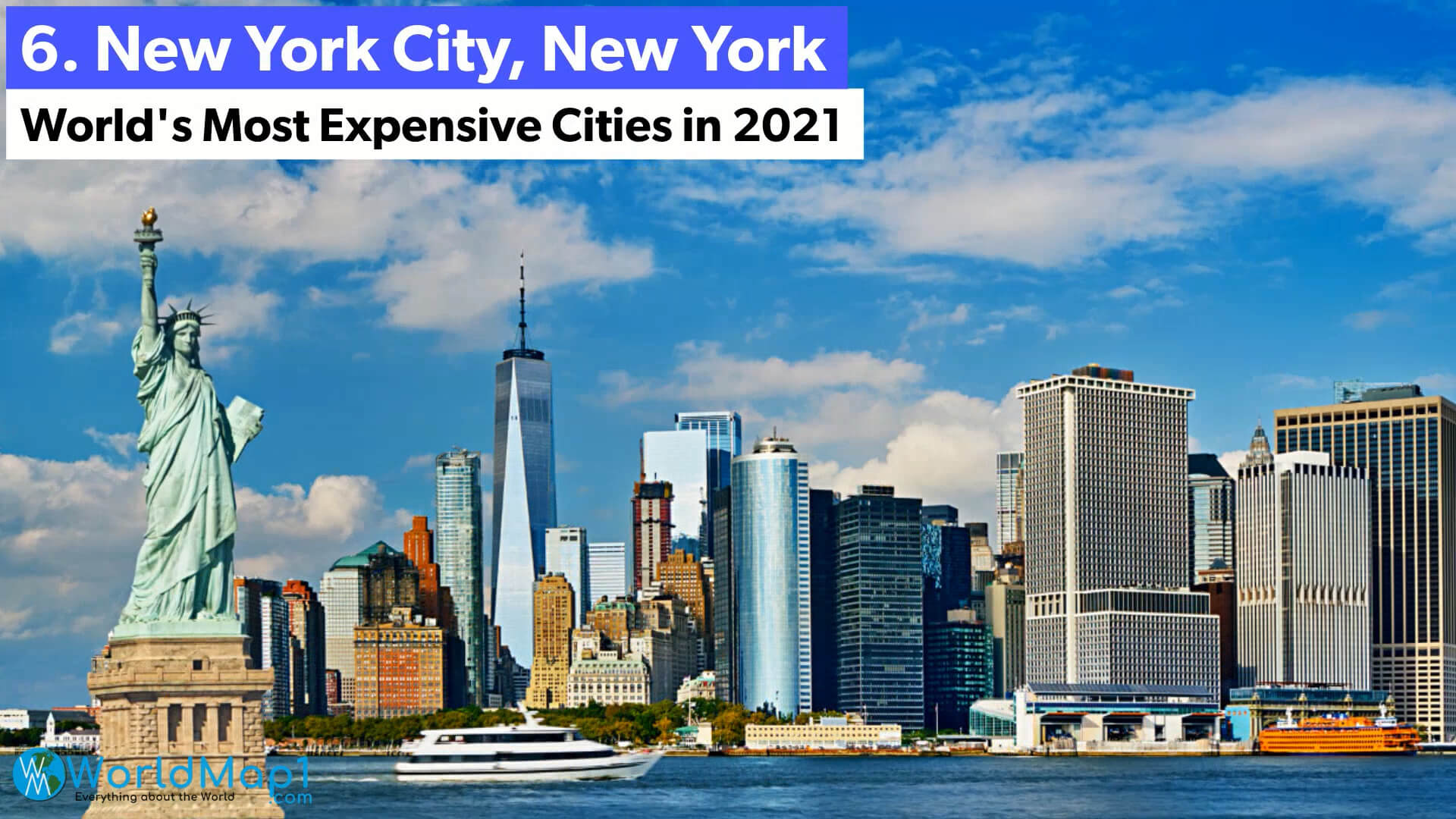 Les villes les plus chères du monde - New York City, New York - US