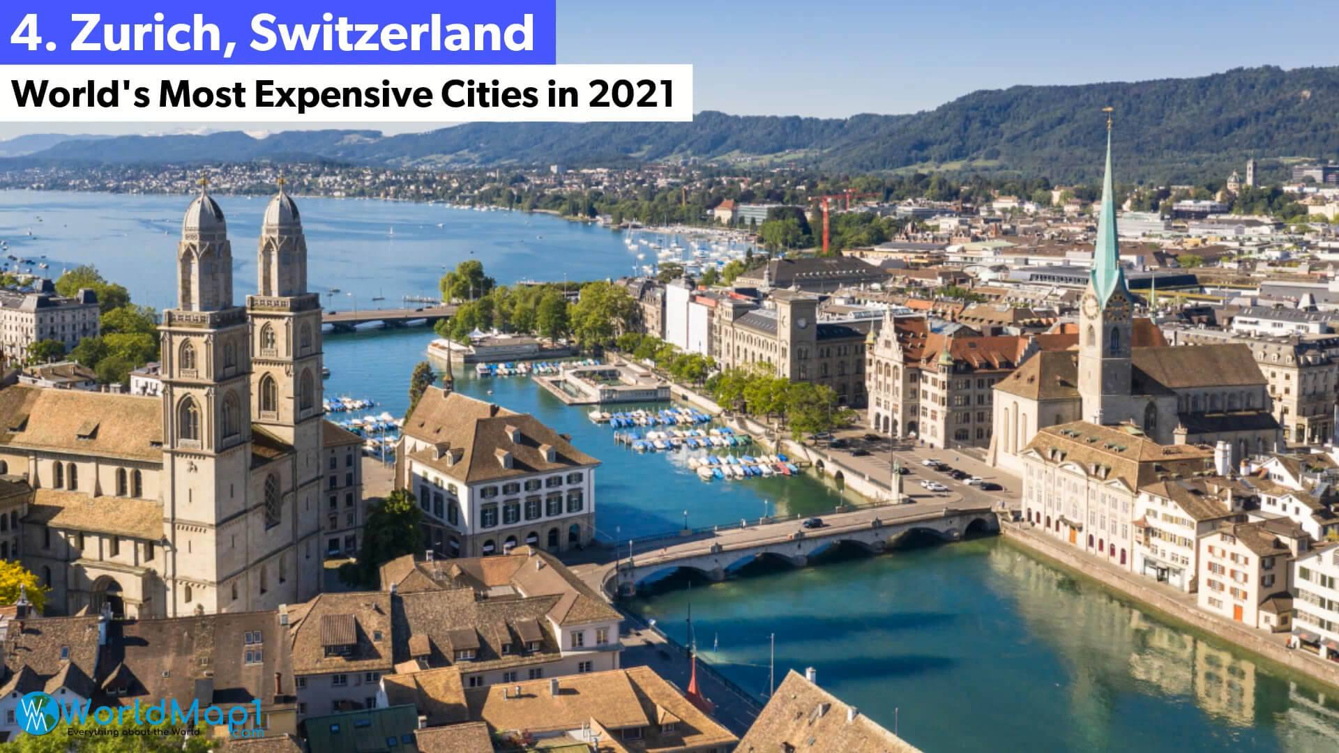 Les villes les plus chères du monde - Zurich, Suisse